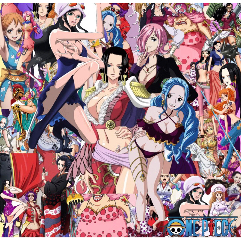 set sticker nhân vật nữ onepiece