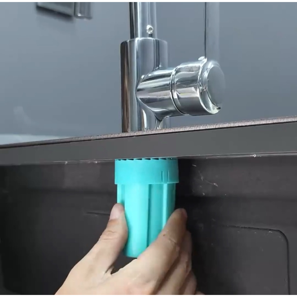 Đai nhựa vặn tay không ốc vít có lò xo nhún cho vòi nước nóng lạnh 32mm chậu rửa mặt, rửa chén chắc chắn không lỏng lẻo
