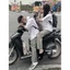 QUẦN JEAN NỮ, QUẦN BÒ ỐNG RỘNG THÊU CHỮ GỐI DÁNG XUÔNG MÀU BỤI
