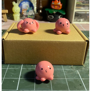 [Handmade]Móc khoá đất sét Takopi