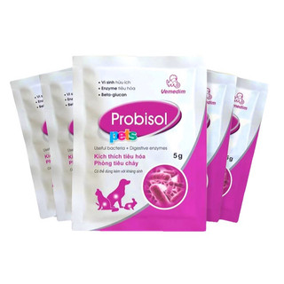 Combo 10 gói Men tiêu hoá cho chó mèo Probisol - Hỗ trợ tiêu hoá, bổ sung Vitamin cho chó mèo