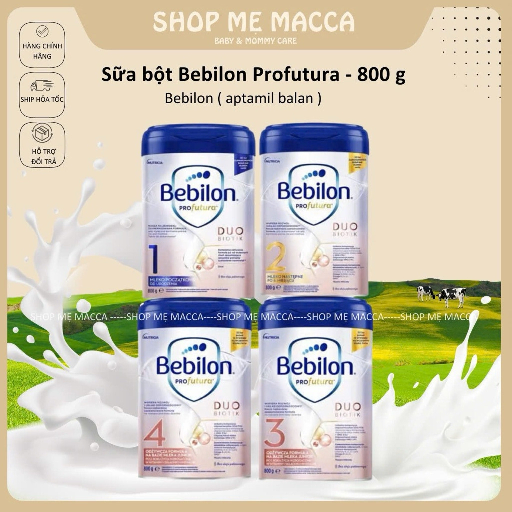 Combo Sữa BEBILON 800g số 1,2,3,4 (hàng air chính hãng) | Shopee Việt Nam