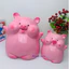 Heo đất lợn đất tiết kiệm Heo Bánh Bao size to,ống tiết kiệm quà tặng LĐ2