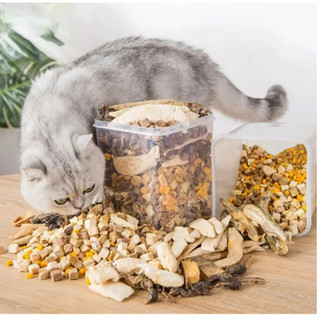 500g Thịt sấy khô cho chó mèo, Giảm rụng lông, Thức ăn cho chó mèo, Thức ăn sấy đông khô cho chó mèo