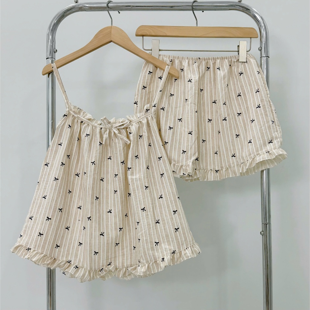 Cotton Sọc nâu