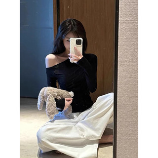 ÁO THUN NỮ LỆCH VAI QC