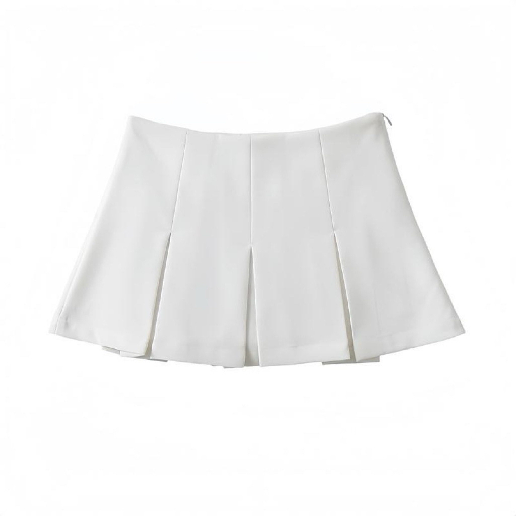 CHÂN VÁY XẾP LY TO CHẤT ÉP MÙNG 2Lớp Dày Dặn Có Quần Bảo Hộ - Thảo.Clothing S023 nữ