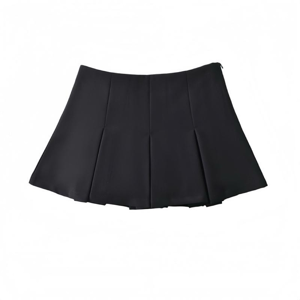 CHÂN VÁY XẾP LY TO CHẤT ÉP MÙNG 2Lớp Dày Dặn Có Quần Bảo Hộ - Thảo.Clothing S023 nữ