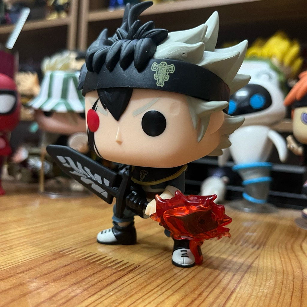Funko POP! Animation: Black Clover – Black Asta (2nd nobox real ...