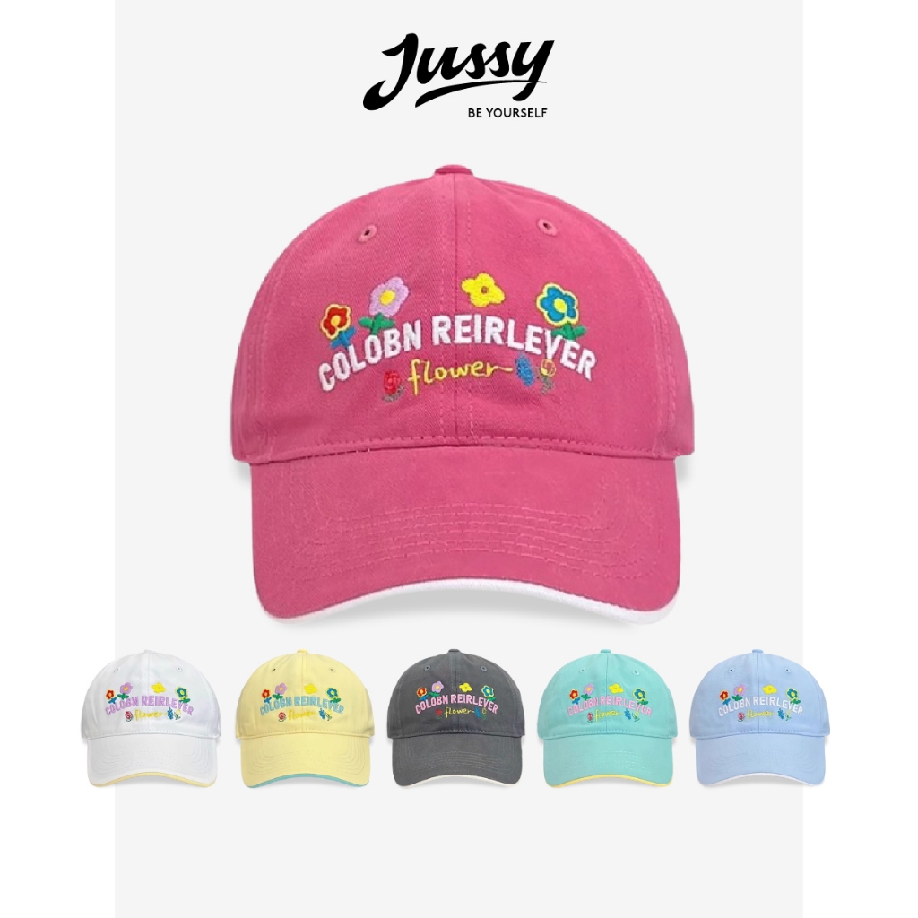 Mũ Lưỡi Trai Hàn Quốc Flower Jussy Official Nón Mũ Nam Nữ Vải Cotton Form Mềm Unisex Lòng Nón Sâu Size To Có Khóa Thu To
