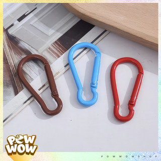 Phụ Kiện Móc Carabiner Trang Trí Phong Cách Đơn Giản Nhiều Màu Sử Dụng Móc Túi Xách / Balo / Móc Khoá