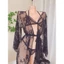 Hoả tốc - sẵn hàng sx833 - Choàng ngủ ren kèm set xuyến thấu - đồ ngủ sexy -KELLYWANG
