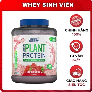 Bổ Sung Protein APPLIED NUTRITION CRITICAL PLANT PROTEIN Protein thực vật 1.8KG tại Whey Sinh Viên
