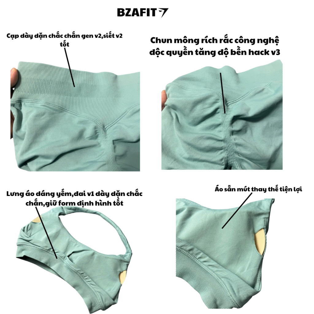 Bộ quần áo tập gym,yoga (quần cạp thấp,áo bra yếm) chất liệu dệt kim 10% elast cao cấp GB304