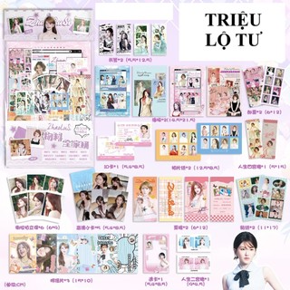 [hàng sẵn - 2 MẪU] Túi quà tặng 30 món Triệu Lộ Tư / Card ID bookmark tem thẻ card vé - set combo quà Zhao Lusi hot TQ70