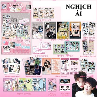 [hàng sẵn-30 MÓN] Túi quà tặng Nghịch Ái / Card ID bookmark tem thẻ card vé - set combo quà Revenged Love TQ70