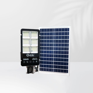 Đèn năng lượng mặt trời 300w Belife hình bàn chải ,đèn cao áp sân vườn