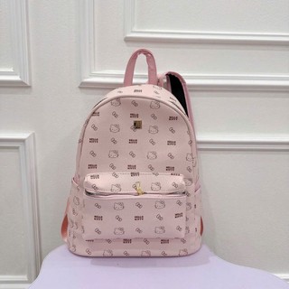 Balo nữ Hello kitty size 40 đựng vừa A4, các loại sách vở, chất da Pu cao cấp chống thấm nước, đi học, đi chơi