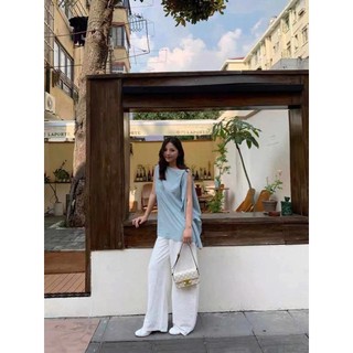 𝗕𝗮𝗹𝗶 𝗟𝗶𝗻𝗲𝗻- | LY LINEN | Áo linen nút gỗ lệch vai