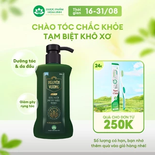Dầu gội dược liệu Nguyên Vương dành cho nam chai 250ml - Hương Lịch Lãm
