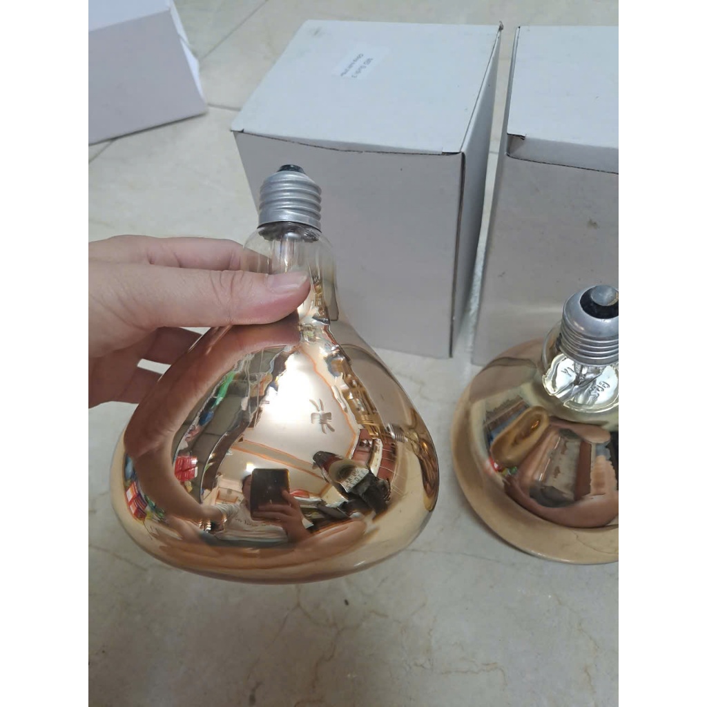 Bóng đèn sưởi nhà tắm 275w chính hãng, Bóng sưởi phòng tắm,Bóng sưởi ấm gia súc gia cầm