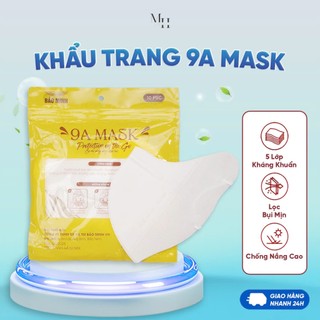 200 chiếc khẩu trang 9A Bảo Minh 5 lớp kháng khuẩn, lọc bụi ,an toàn cho da nhạy cảm