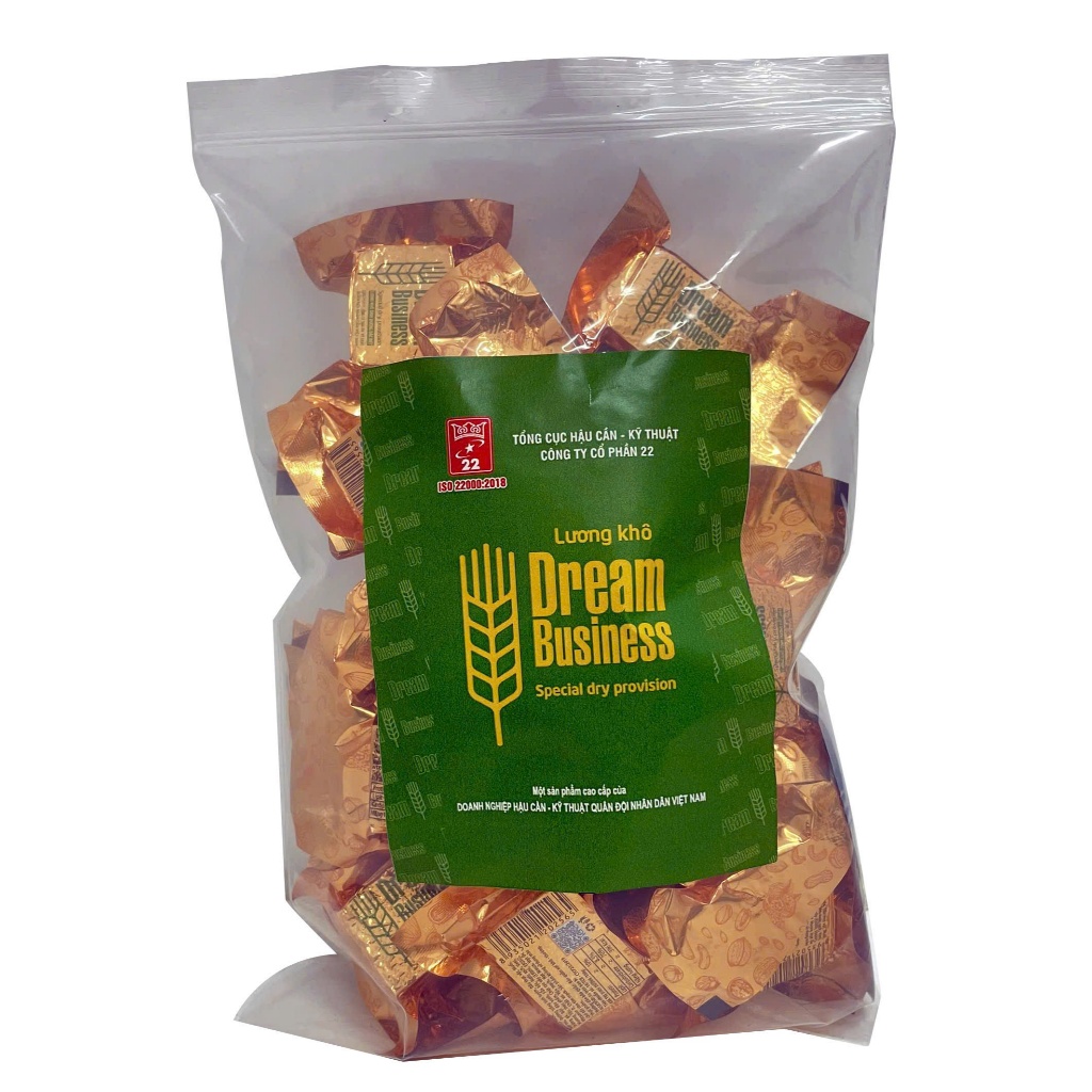 Lương khô mini Dream Business cao cấp túi zip 300gr