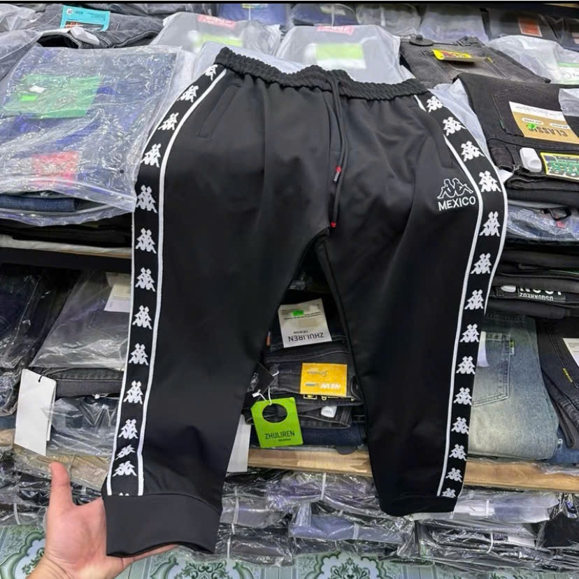 Bộ Quần Áo Jogger Cạp Baa Bo Thun Ôm Gọn Cao Cấp Dày Dăn Thời Trang Nam