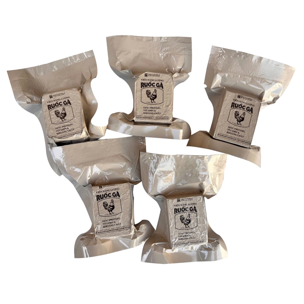 Lương khô quân đội - Viên năng lượng ruốc gà túi zip 300gr