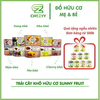 Trái cây, hoa quả khô hữu cơ Sunny Fruit, đồ ăn vặt tốt cho sức khỏe