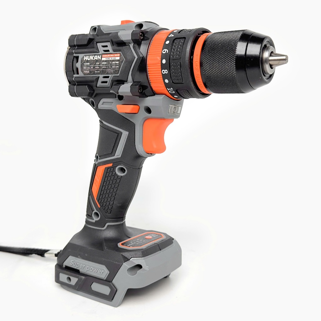 Máy Khoan Pin HUKAN G1-D55 (Gen1) – Động Cơ Không Chổi Than, 21V, Lực Siết 55N.m, Khoan 10mm, 2 Tốc Độ, Bảo Hành 6 Tháng