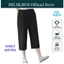 COMBO 2 Quần lửng nữ mặc nhà HILIKHOI , vải đũi, không nhăn , không xù , không phai màu - HILIKHOISTORE