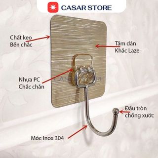 COMBO 5 MÓC DÁN TƯỜNG CƯỜNG LỰC TRÁNG BẠC CHỊU LỰC SIÊU TỐT CHẮC CHẮC KHÔNG CẦN KHOAN ĐỤC_AMZO
