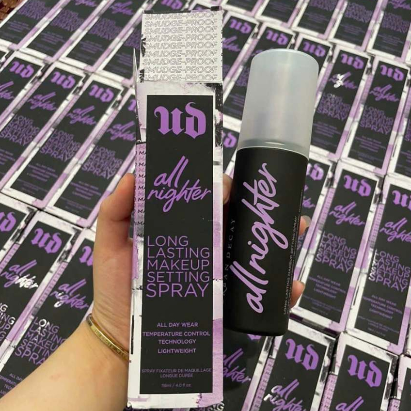 ( 118ml matte và thường) Xịt khoá makeup Urban Decay Ultra Matte xịt khóa nền trang điểm