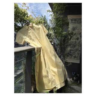 𝗡𝘂𝘀𝗼 𝗗𝗿𝗲𝘀𝘀-|LY LINEN| Đầm Linen sơ mi basic + DÂY thắt eo
