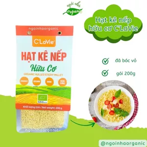 Hạt kê hữu cơ đã tách vỏ C'LaVie, Bio Bees - bồi bổ cơ thể, giàu chất xơ, bổ sung vitamin