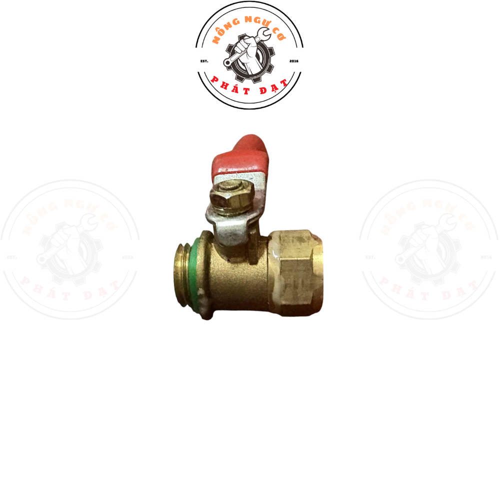 Khóa bi / Van bi CHÍNH HÃNG ren 13.8mm thông dụng, chất liệu thau, chuẩn, bền