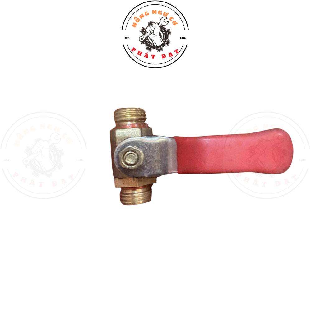 Khóa bi / Van bi CHÍNH HÃNG ren 13.8mm thông dụng, chất liệu thau, chuẩn, bền