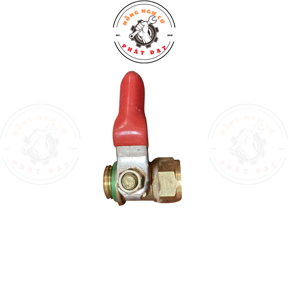 Khóa bi / Van bi CHÍNH HÃNG ren 13.8mm thông dụng, chất liệu thau, chuẩn, bền