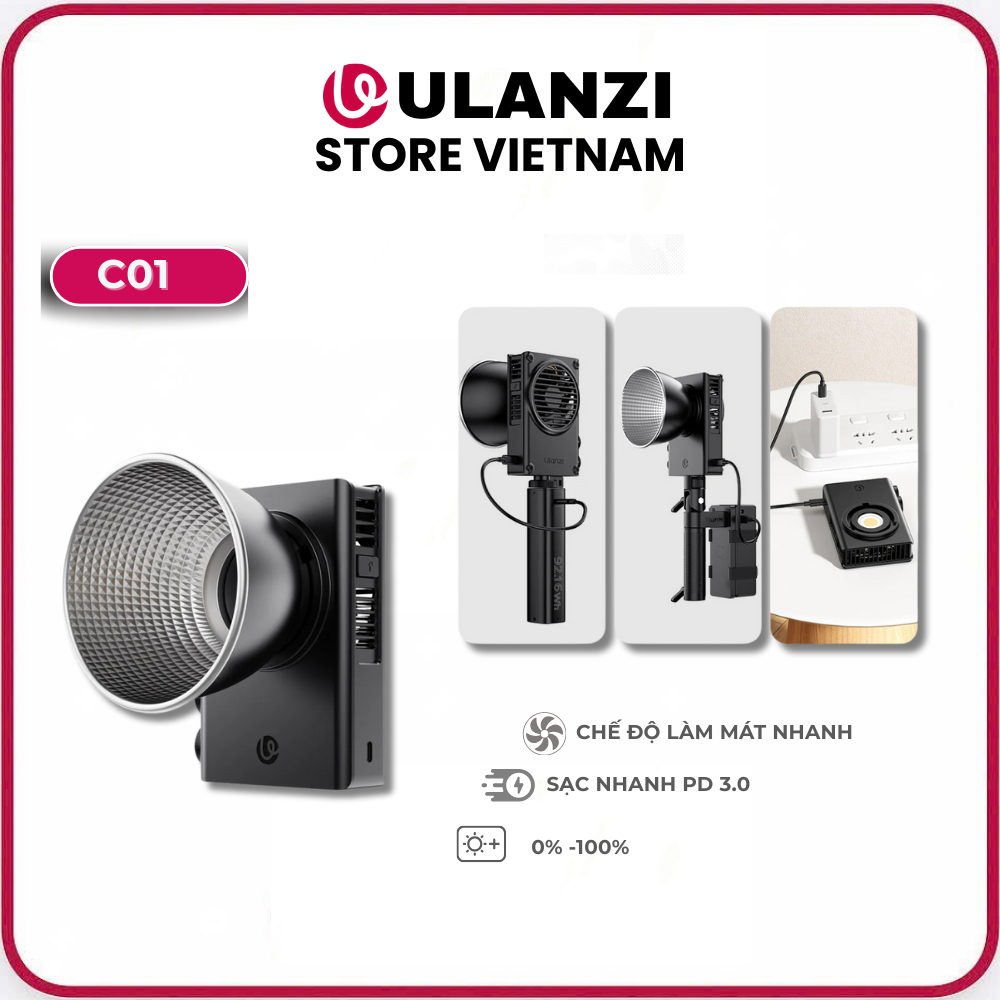 Đèn LED COB Ulanzi C01