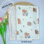 Gối Xô Muslin Lót Đầu cho Bé Sơ Sinh Mềm Mịn Êm Ái , Gối Xô Vuông Lõi Bông Tự Nhiên Thấm Hút Mồ Hôi cho Bé (0-2 Tuổi)