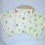 Gối Xô Muslin Lót Đầu cho Bé Sơ Sinh Mềm Mịn Êm Ái , Gối Xô Vuông Lõi Bông Tự Nhiên Thấm Hút Mồ Hôi cho Bé (0-2 Tuổi)