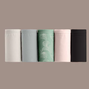 (XẢ KHO) Combo 5 quần lót cotton nữ 505-7481, cotton lưng cao vừa dáng MIDI