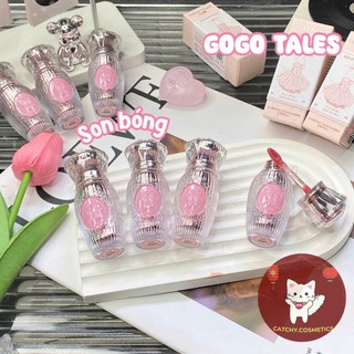 [GOGO TALES] Son Bóng Gogo Tales Vỏ Hồng Ballet Coquette, Sweet Ballet Lip Glaze, 2.9g (GT774)