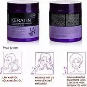 Kem ủ tóc KERATIN COLLAGEN 1000ML Ủ hấp tóc cung cấp dưỡng chất tự nhiên phục hồi tóc thô xơ giúp mềm mượt tóc