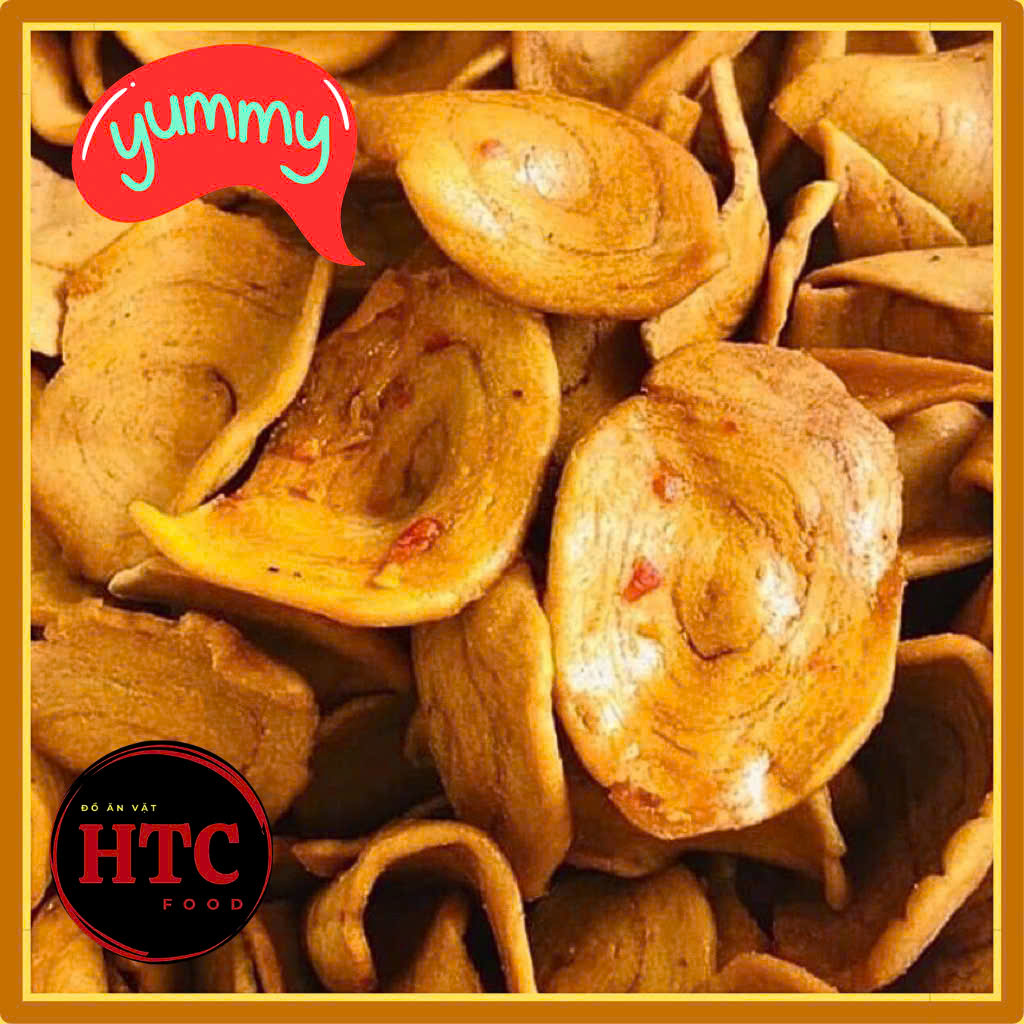 Bánh tai heo sốt mắm ớt nhà làm giòn rụm, bim bim đồ ăn vặt tuổi thơ khó quên, 500g/1kg, HTC Food