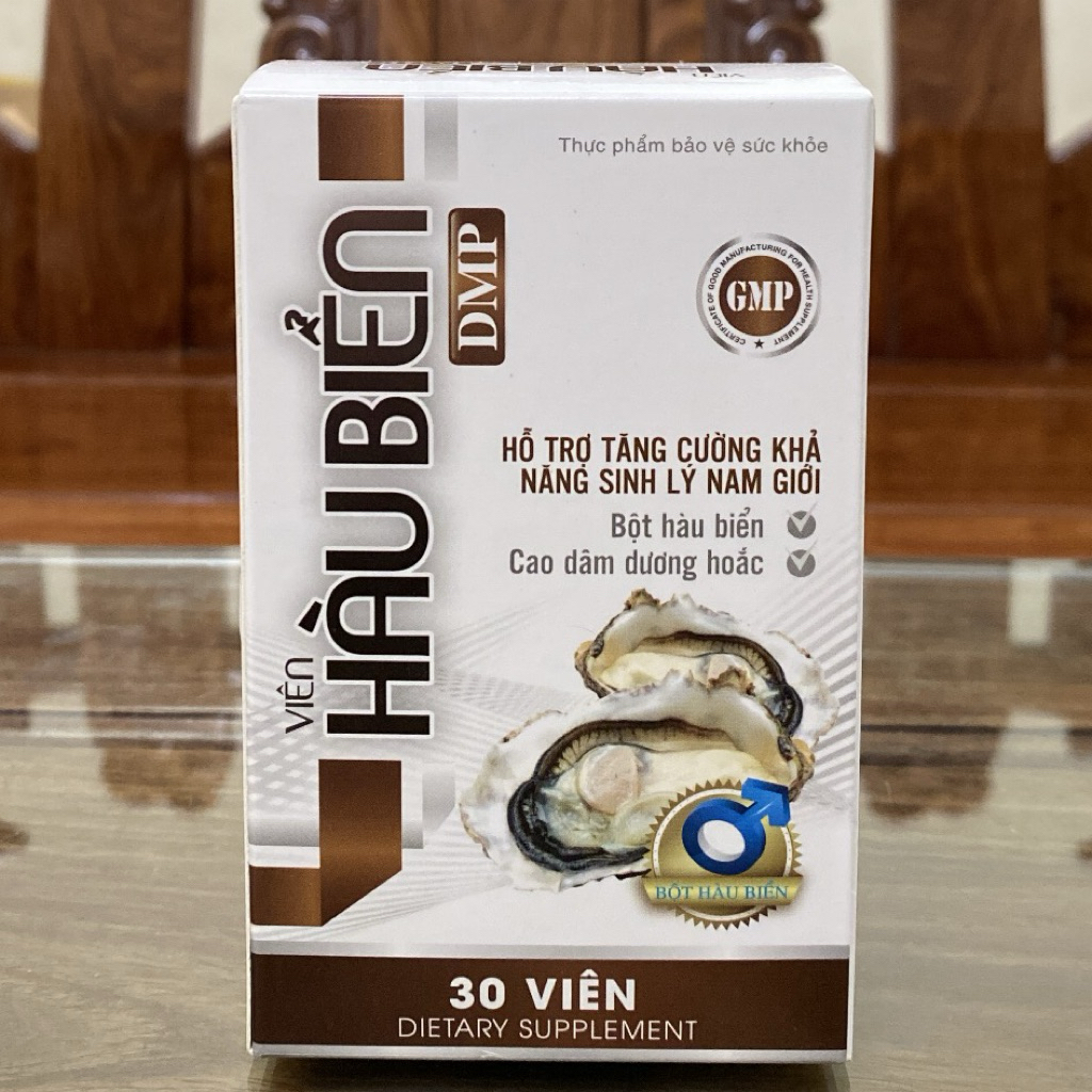 Viên Hàu Biển DMP - Bổ thận nam, tăng cường sinh lý nam giới. Giúp bổ thận tráng dương, cải thiện xuất sớm, yếu sinh lý