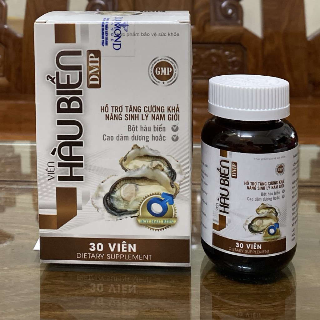 Viên Hàu Biển DMP - Bổ thận nam, tăng cường sinh lý nam giới. Giúp bổ thận tráng dương, cải thiện xuất sớm, yếu sinh lý