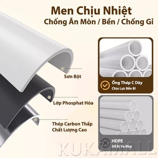 KUKA Bàn trà cỏ 4 lá bàn nhỏ phòng khách bàn trà phong cách Bắc Âu sáng tạo hiện đại tối giản sang
