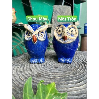 Cú Gốm Nhiều Size - Decor Trang Trí Để Bàn - Trang Trí Tiểu Cảnh - Gốm Bình Dương